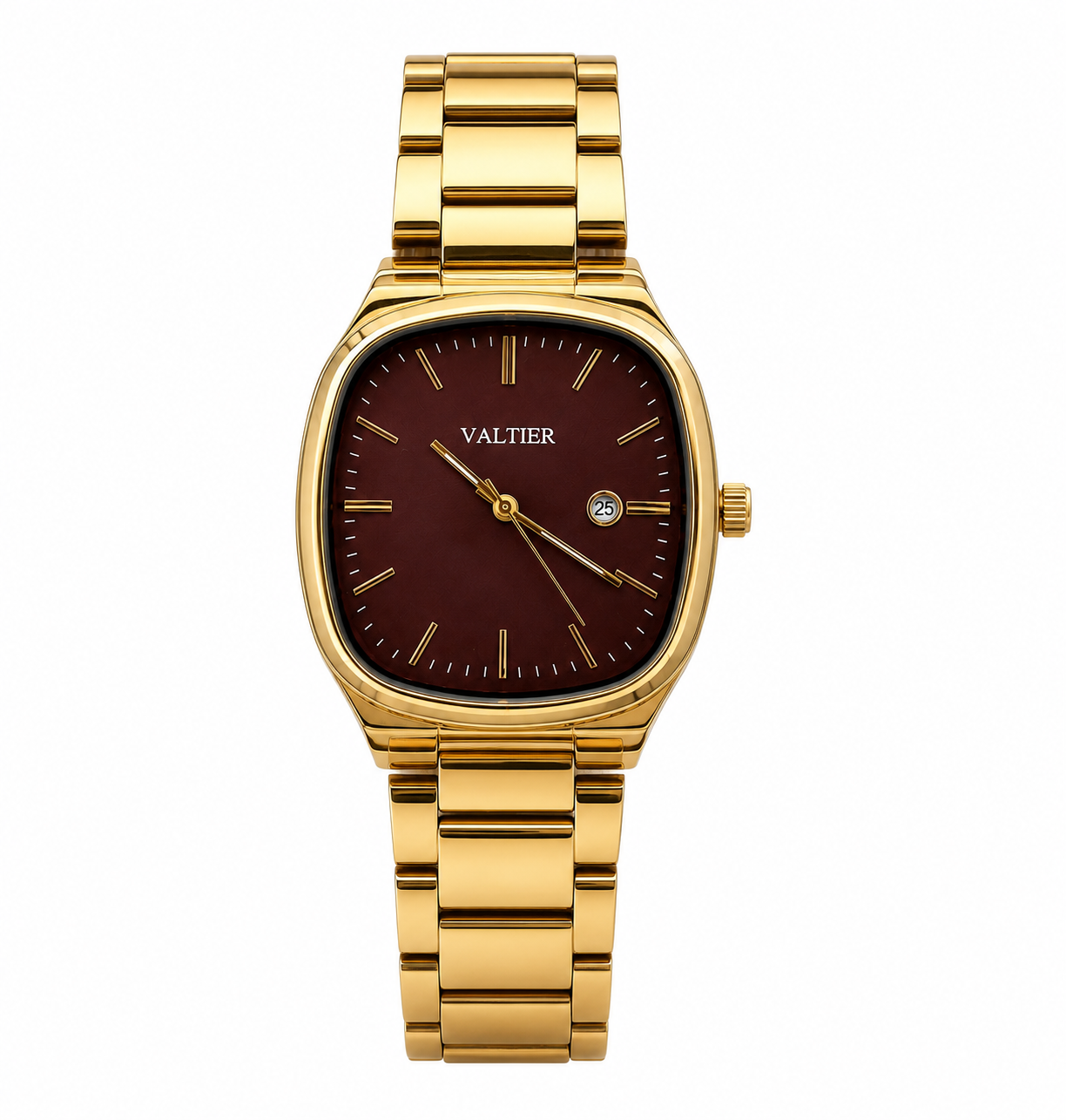 Royal Valtier Imperial Burgundy Premium Erkek Kol Saati