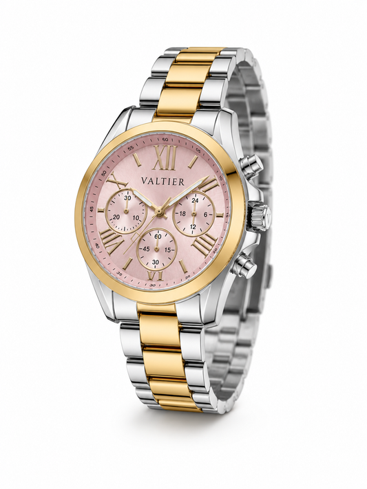 Royal Valtier Rosalie Two Tone | Taşlı Kadın Kol Saati