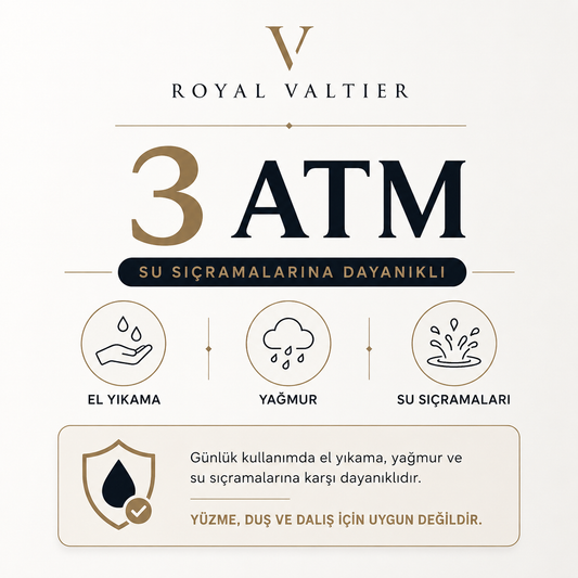 Royal Valtier Emerald Gold | Premium Erkek Kol Saati