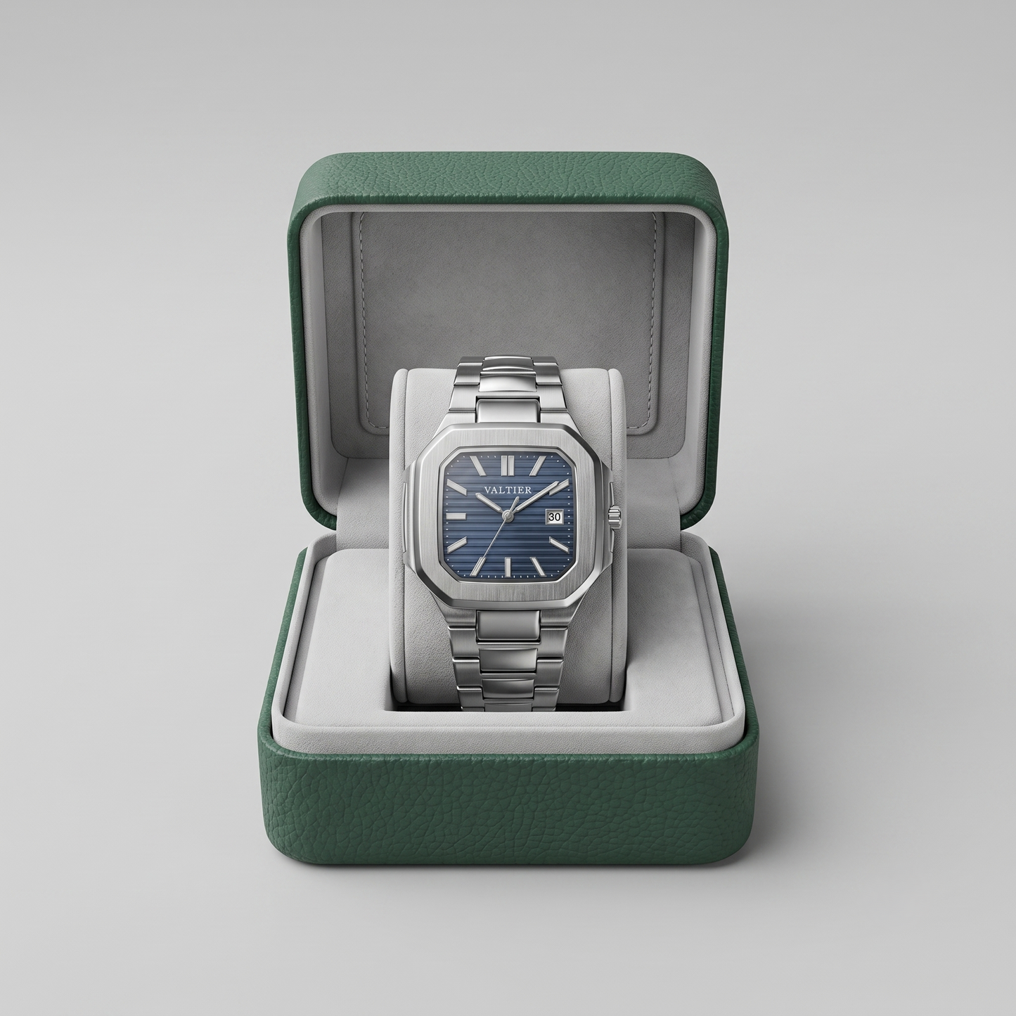 Royal Valtier Azure Steel | Premium Erkek Kol Saati