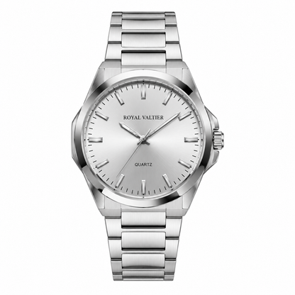 Royal Valtier Arctic Silver | Premium Erkek Kol Saati