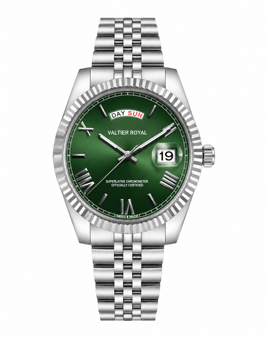 Royal Valtier Emerald Prestige | Premium Erkek Kol Saati