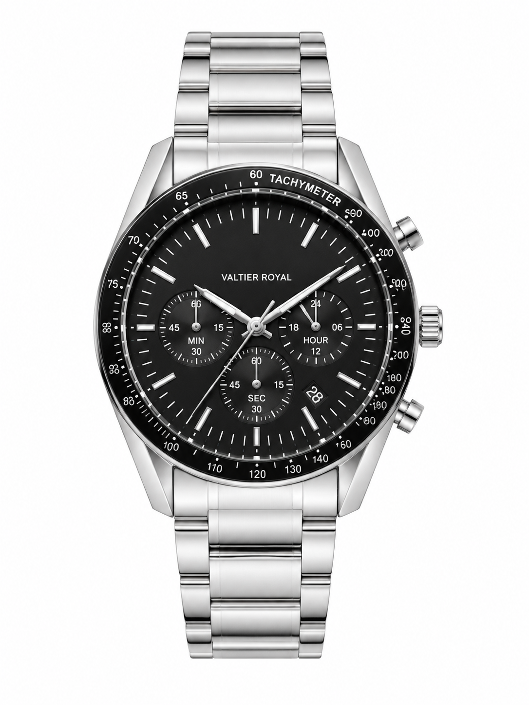 Royal Valtier Sovereign Silver | Premium Erkek Kol Saati