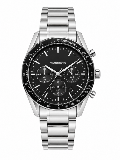 Royal Valtier Sovereign Silver | Premium Erkek Kol Saati