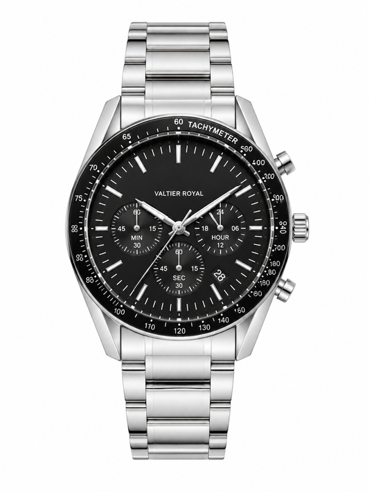 Royal Valtier Sovereign Silver | Premium Erkek Kol Saati