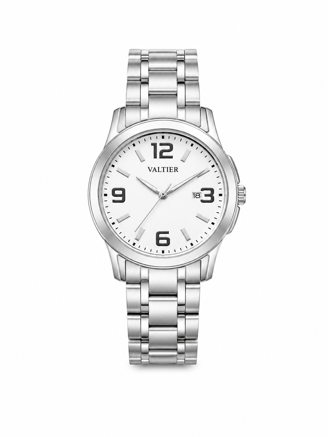 Royal Valtier Classic Silver | Premium Erkek Kol Saati