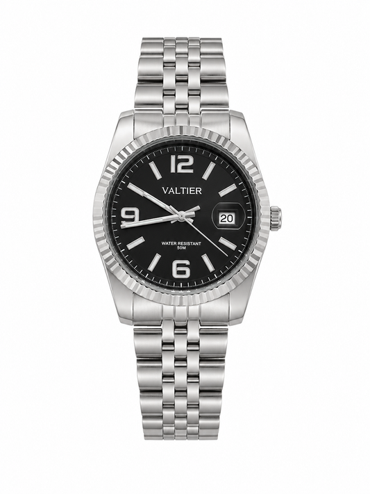 Royal Valtier Prestige Silver | Premium Erkek Kol Saati