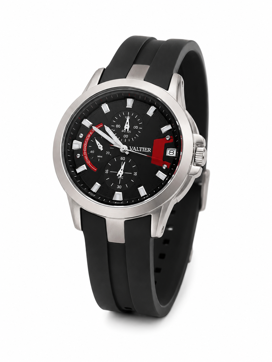 Royal Valtier Titan Black | Erkek Spor Kol Saati