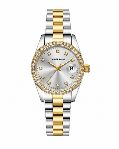Royal Valtier Valentina Two Tone | Taşlı Kadın Kol Saati