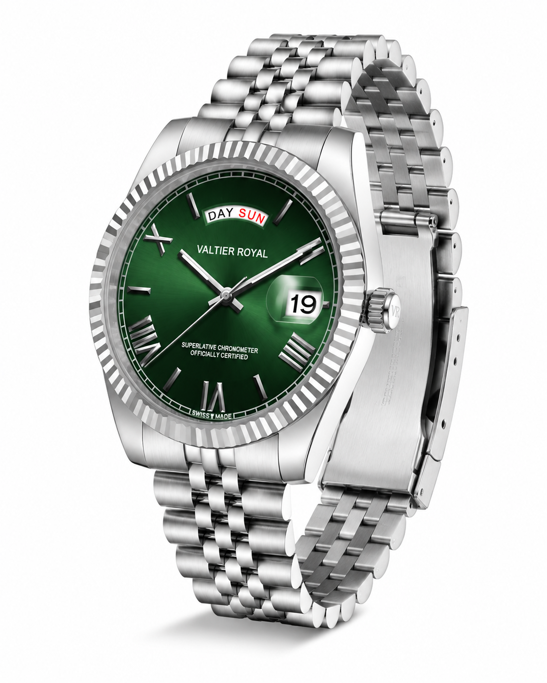 Royal Valtier Emerald Prestige | Premium Erkek Kol Saati