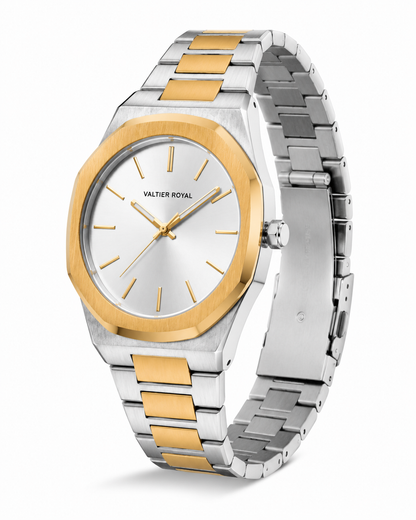 ROYAL VALTIER GOLDEN WHITE | ERKEK KOL SAATİ
