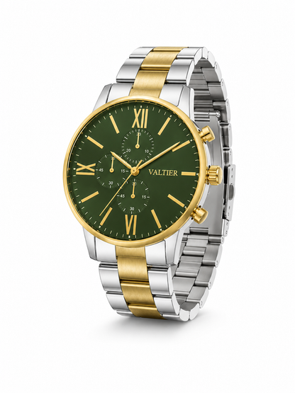 Royal Valtier Emerald Chronograph | Premium Erkek Kol Saati