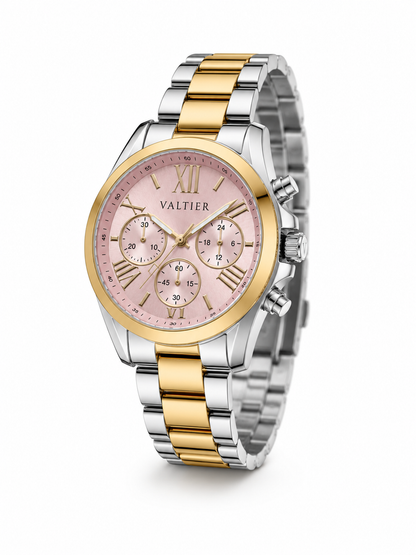Royal Valtier Rosalie Two Tone | Taşlı Kadın Kol Saati