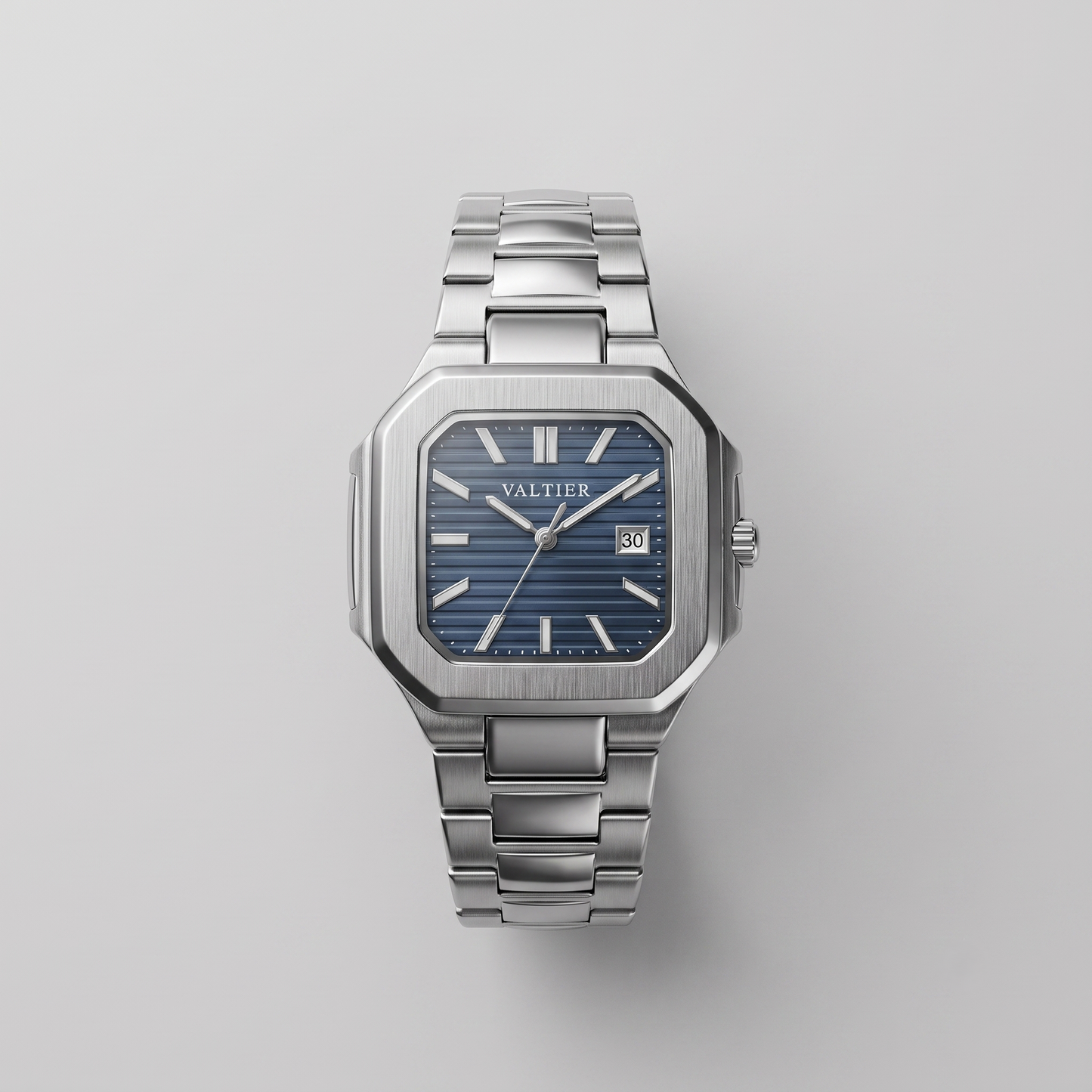 Royal Valtier Azure Steel | Premium Erkek Kol Saati