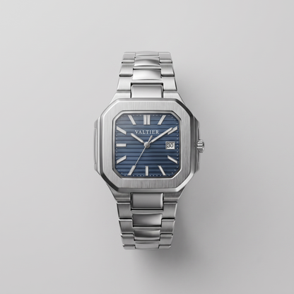 Royal Valtier Azure Steel | Premium Erkek Kol Saati