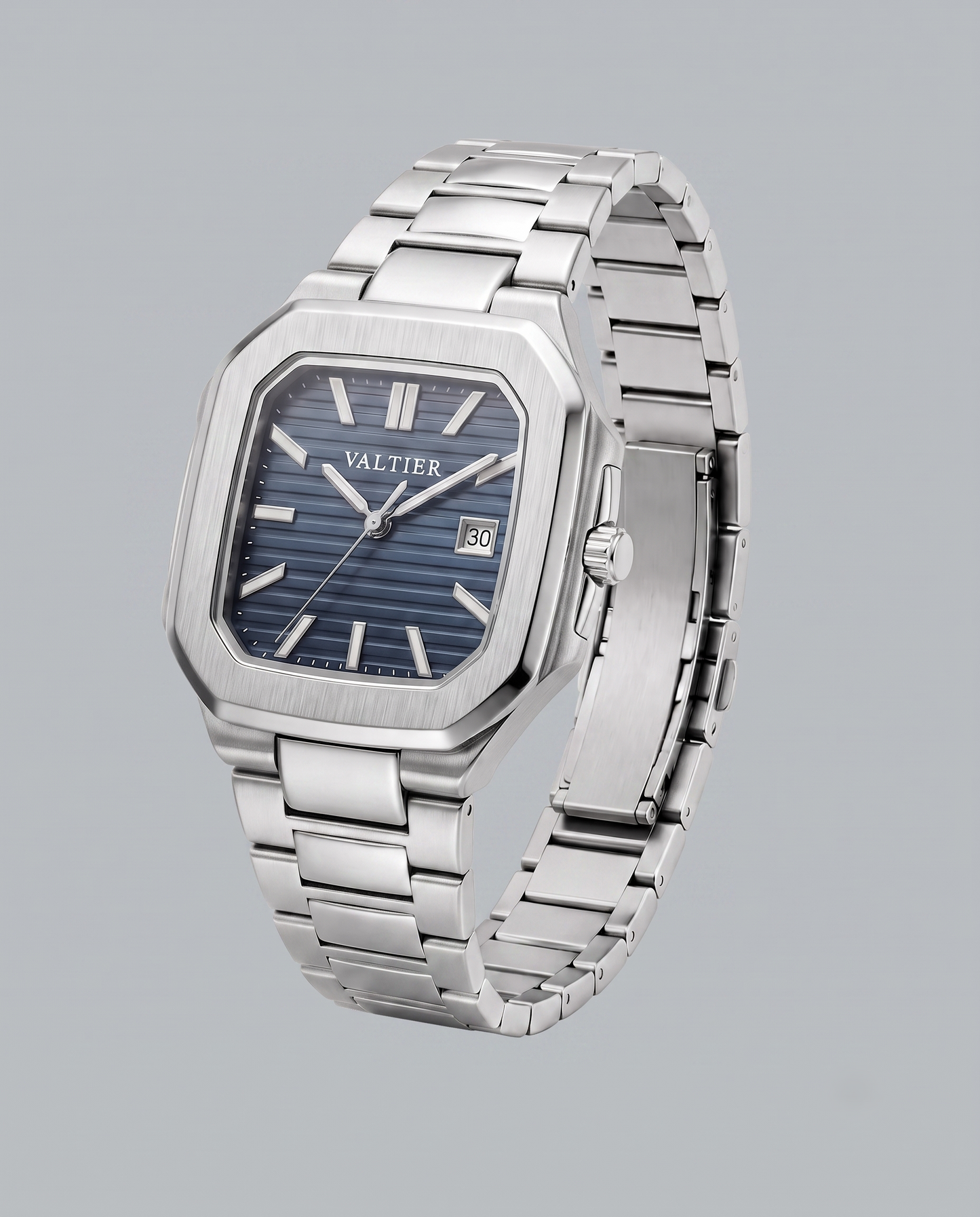 Royal Valtier Azure Steel | Premium Erkek Kol Saati